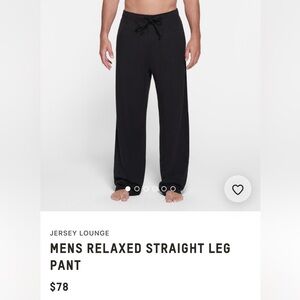 NWT Men’s Skims Straight Leg Pant